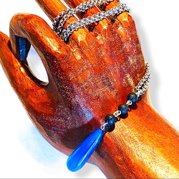 💧AGATE GEMSTONE PENDANT | Essential Oil Diffuser - Picture 4 of 11